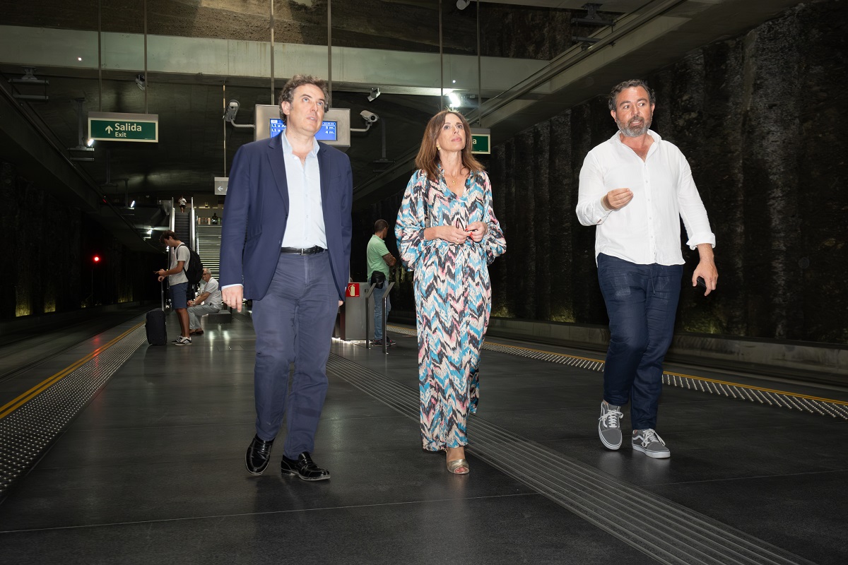 Estación metro de Granada Alcázar Genil